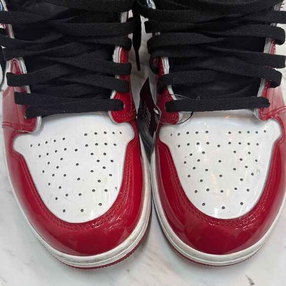 Nike Kids Red, Black, and White Sneakers main image 8